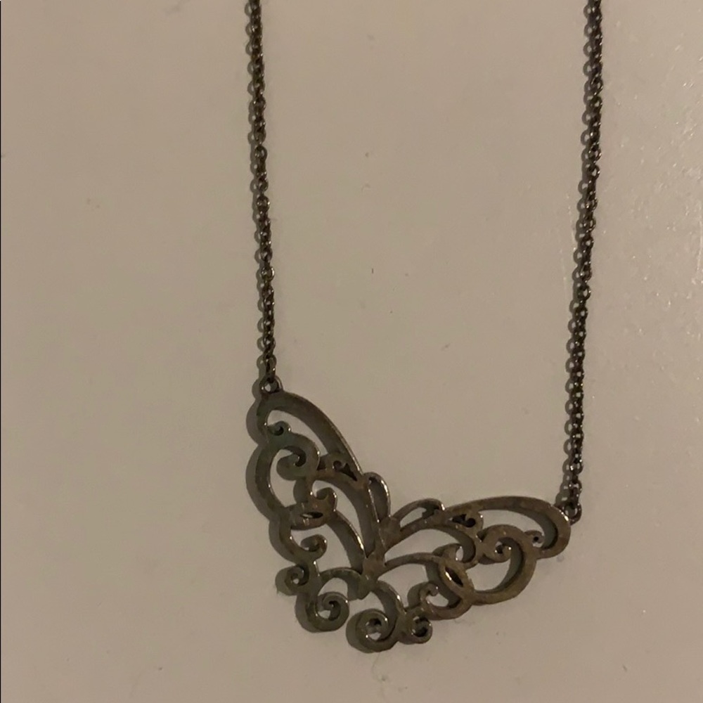 Tiffany & Co. butterfly necklace